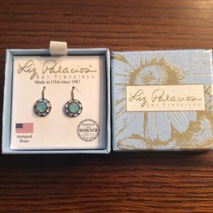 Antiqued Brass Earrings